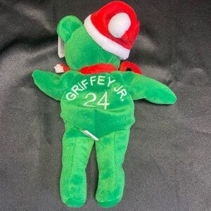 NWT Ken Griffey Jr. Christmas Beanie Baby Doll